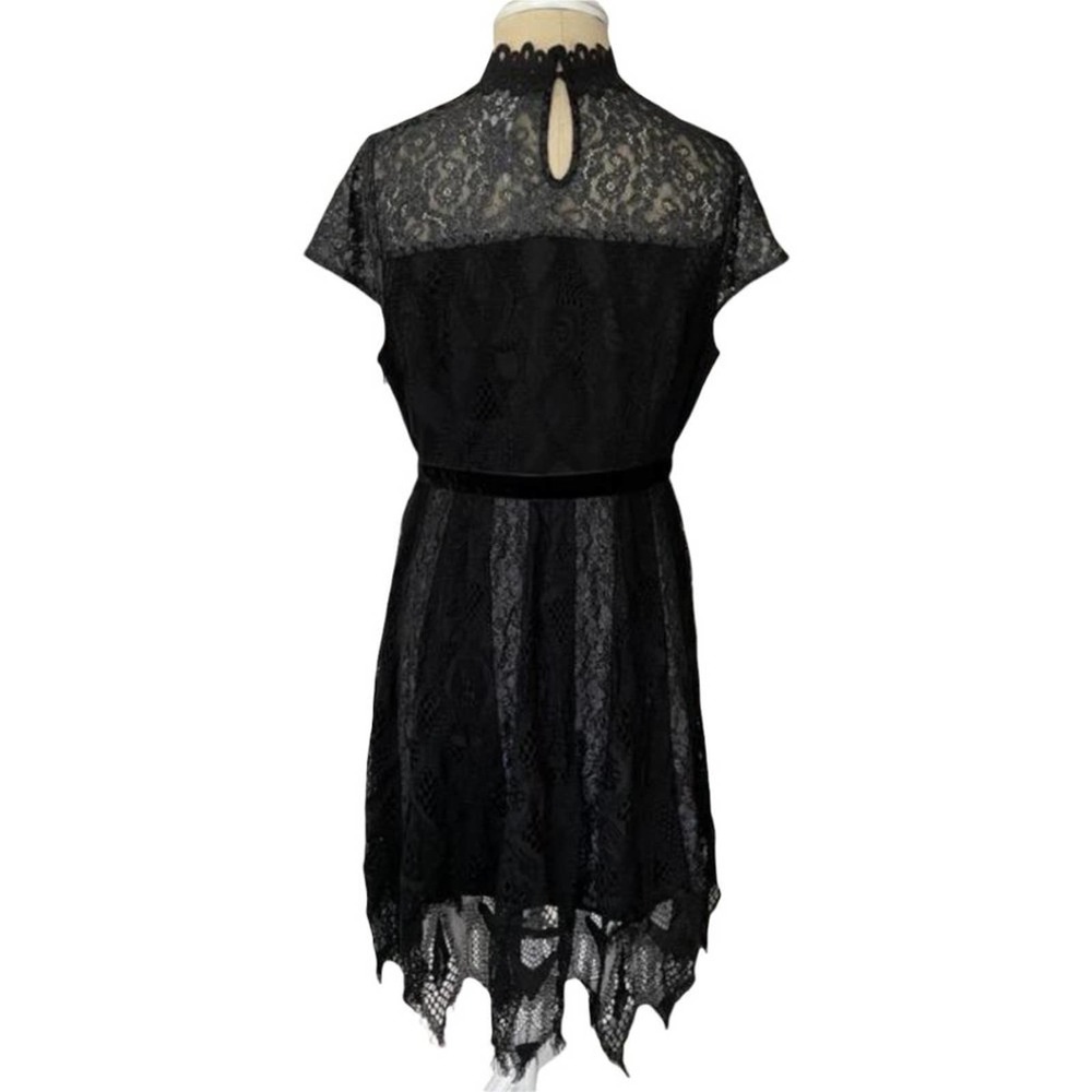Foxiedox Womens Maisie Lace Cocktail Dress Size 4 Mid Length Dress NEW FA931DR - Picture 6 of 10
